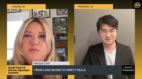 Freight Waves 2025 Small Fleet & Owner-Operator Summit Fireside Chat: From Load Boards to Direct Deals