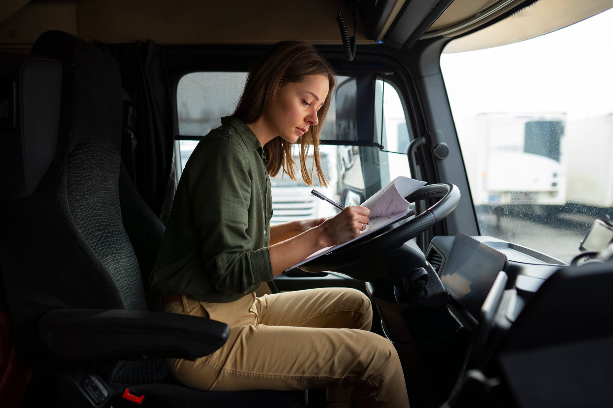 side-view-professional-female-driver-truck