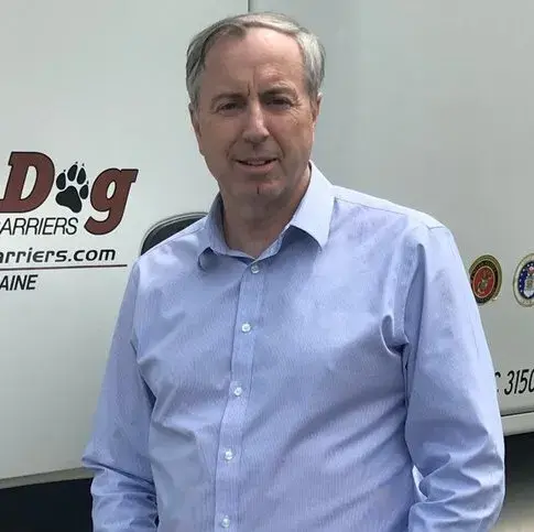 A photo of Darrell Pardy, Co-Founder, Brown Dog Carriers