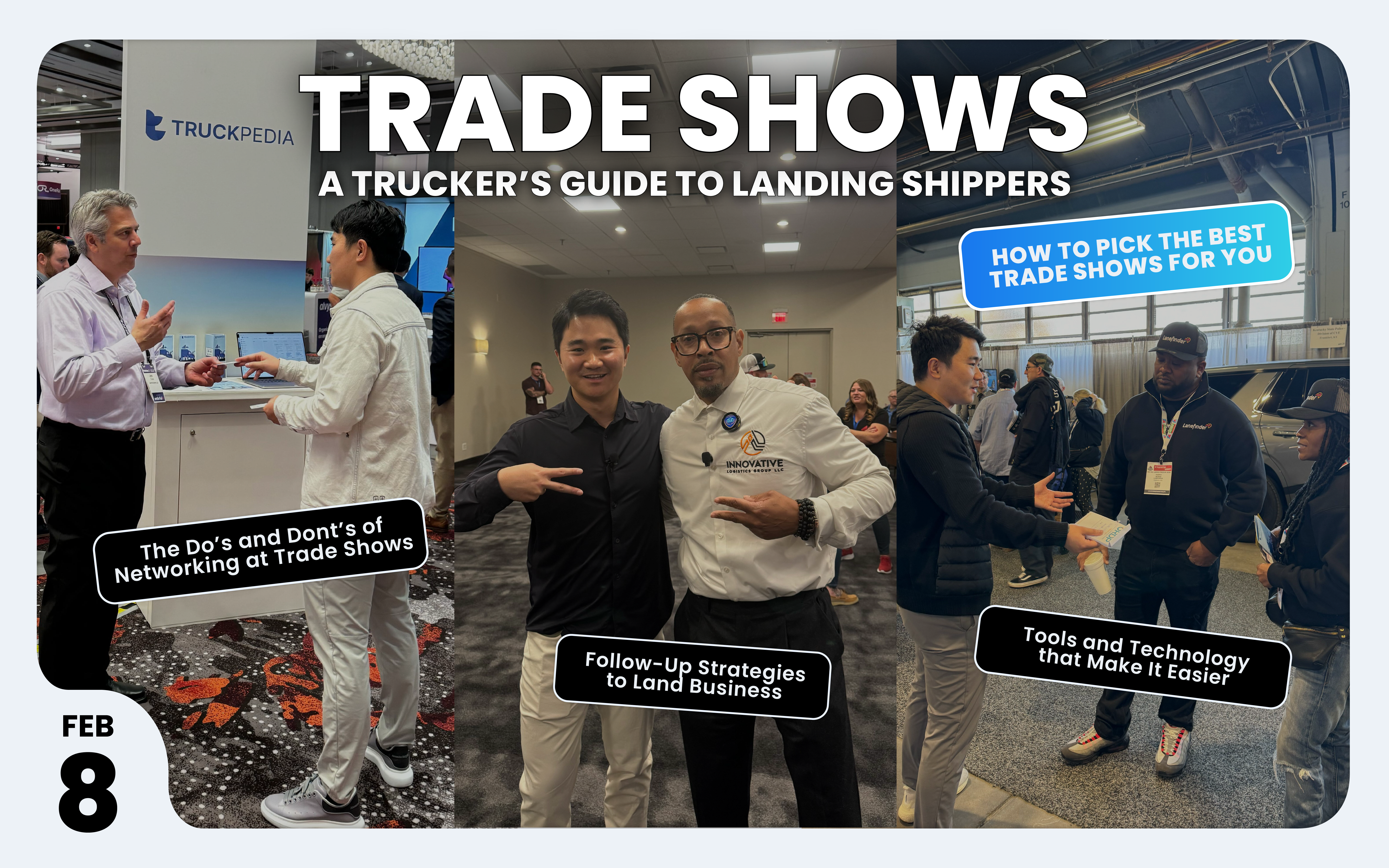 Truckpedia TMS Guide to Trade Shows